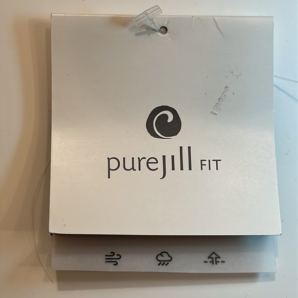 J Jill “Pure Jill Fit” pink jacket - lightweight windbreaker- size large - Picture 6 of 6